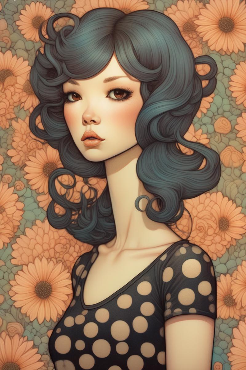 00041-1649019819-_lora_Audrey Kawasaki Style_1_Audrey Kawasaki Style - a beautiful alternative woman, punk rock vibes, in the style of artgerm an.png